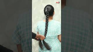 Need a thick braid 😉Try this hairstyle  different look longhair hairstyle shorts ytshorts [upl. by Pernas739]