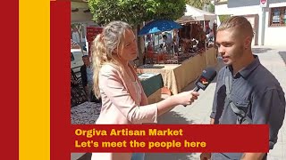 Orgiva Spain  Visit the Artisan Market in Orgiva [upl. by Jehanna]