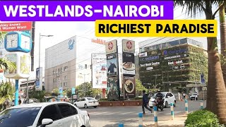 WALKING TOUR WESTLANDS NAIROBI WHERE SUPER RICH HIND [upl. by Annailuj]