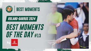 Best moments of the day 13  RolandGarros 2024 [upl. by Tegirb]