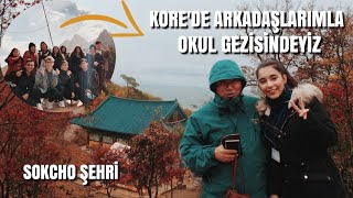 KOREDEKİ SINIF ARKADAŞLARIMLA SOKCHO ŞEHRİNİ GEZDİK 1 [upl. by Bender]