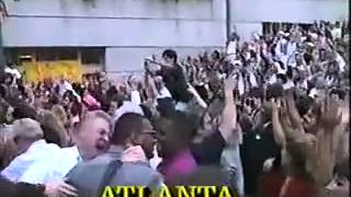 Atlanta is awarded 1996 Olympic Games [upl. by Aivartal]