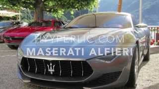 Live Maserati Alfieri Concorso d Eleganza 2014 [upl. by Novaat]