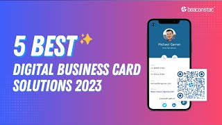 Discover the 5 Best Digital Business Card Solutions of 2024 😮 [upl. by Raseac89]