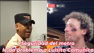 Le entran con to a Luisito Comunica en metro de Republica Dominicana video completo [upl. by Akram]