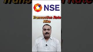 NSE Hike Transaction Charges  nse bse nationalstockexchange bombaystockexchange charges news [upl. by Lenahc593]