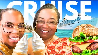 I TOOK MY MOM ON A CRUISE GUESS HOW MUCH WE ATE [upl. by Hansen908]