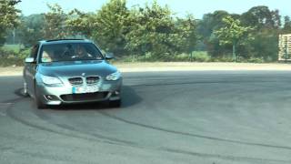 BMW E60 545i Drift [upl. by Malva381]