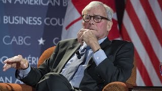 Tom Brokaw pays tribute to the Canadian military [upl. by Elleinnod687]