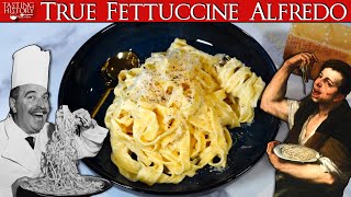 The Original Fettuccine Alfredo with No Cream [upl. by Langill]