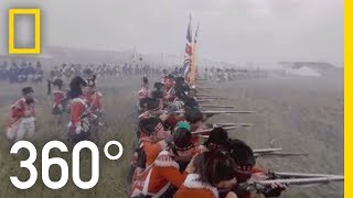 360° Battle of Waterloo  National Geographic [upl. by Glenn385]