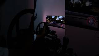 DIY 2DOF Motion simulator with DIY Ambient Light  simracing dirtrally dirtrally2 [upl. by Ahsinyd]