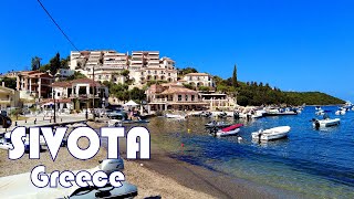 Epirus Greece  Sivota Walking Tour in 4K [upl. by Atinit]