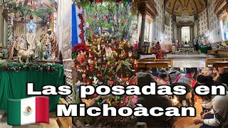 Asi son las posadas en el Pueblo copandaro Michoácan🎄🇲🇽 [upl. by Alael893]