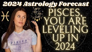 PISCES 2024 YEARLY HOROSCOPE ♓ You are the MAIN CHARACTER  Growing Pains amp Mastering Your Magic 🪄 [upl. by Rockie]