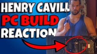 Henry Cavill  PC Build REACTION [upl. by Namie404]