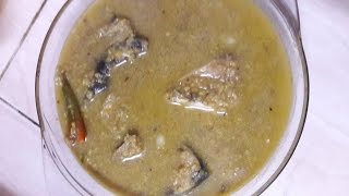 Ilish Macher Matha Diye Dal Ranna  How To Make Fish Head  Bengali Ilish Recipe [upl. by Joh]