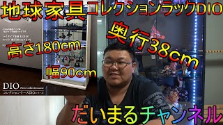 【フィギュアケース】地球家具さんコレクションラックDIOワイドハイタイプを購入！！レビュー、メリット、デメリット！！ [upl. by Surtimed]