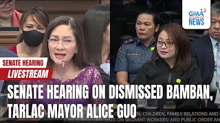 LIVE Senate Hearing on Alice Guo Sept 17 2024  Replay [upl. by Kensell322]