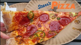 2 min New York  Scarrs Pizza A Quest for a Great New YorkStyle Pizza Slice [upl. by Haramat]