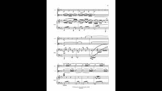 Quartet No 1 for Violin Viola Cello and Piano [upl. by Kcir]