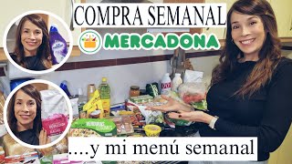 🍅COMPRA Y MENÚ SEMANAL MERCADONA 🫑 [upl. by Aima773]