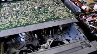 JVC HRD370 E EG Inside Mechanism and circuits [upl. by Swope947]