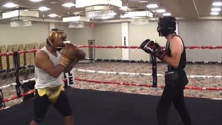 I SPARRED SHAWN PORTERAND GOT MY A KICKED FULL SPARRING SESSION LIVE FROM PORTER WAY PODCAST [upl. by Wolfy48]