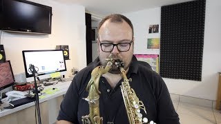 Practicing Soprano amp Tenor Sax [upl. by Yarled]