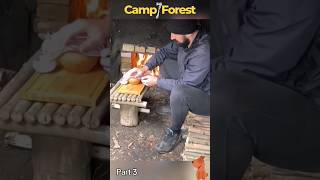 Building an dugout survival shelter in the forest Part 3 [upl. by Orsino377]