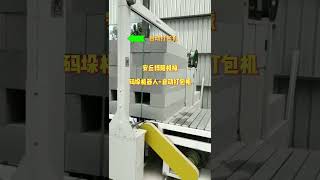 Brick Palletizing robot  baler [upl. by Frantz877]