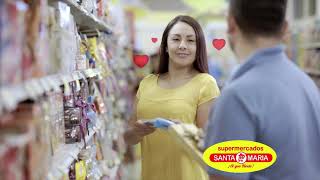 Descuentos por quotEl Flechazo de Cupidoquot de Supermercados Santa María [upl. by Takara]