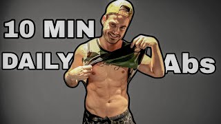 DAILY ABS ROUTINE  DO THIS FOR 6 PACK  NO EQUIPMENT [upl. by Einrae]