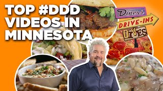 Top 5 DDD Videos in Minnesota with Guy Fieri  Diners DriveIns and Dives  Food Network [upl. by Nila]