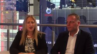 GE and Schindler Strategic Partnership  Hannover Messe 2017 [upl. by Ellerred]