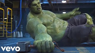 Akon  Right Now AIZZO Remix Thor vs Hulk  Fight Scene  The Avengers 4K [upl. by Attelra]