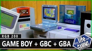 Nintendo Game Boy Game Boy Color and Game Boy Advance  RGB208  MY LIFE IN GAMING [upl. by Joela882]