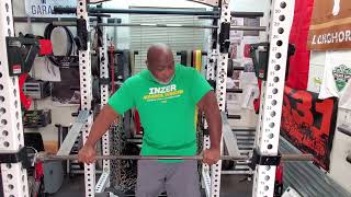 The Optimal Grip for Benching  garge gym athlete [upl. by Ehr]