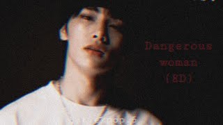 Jeongin skz  Dangerous woman FMV with 8D audio [upl. by Thorvald907]