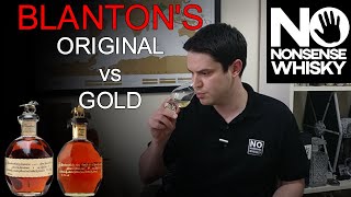 Blantons Original Vs Blantons Gold  No Nonsense Whisky 205 [upl. by Ativak601]