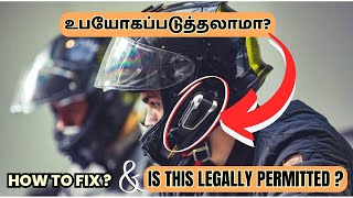 How to fix a helmet intercom in helmet Are Motorcycle Helmet Intercoms Legal [upl. by Seuqirdor184]