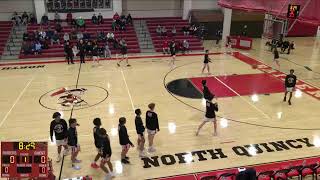 North Quincy vs Duxbury Boys JV Basketball 12222023 [upl. by Takeo113]