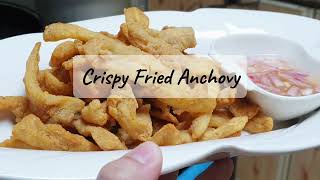 Crispy Friend Anchovy dilis  ChenKitchen [upl. by Ehrenberg]