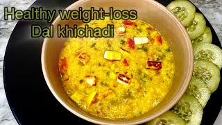 Healthy Weight Loss DalKhichdi  weight loss recipe  Diet recipe  Diet plan  marathi recipe [upl. by Lyndsay]