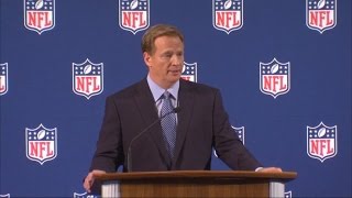 NFLs Roger Goodell Apologizes I Got It Wrong [upl. by Flan903]