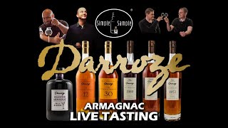 Armagnac Darroze LiveTasting – mit Sebastian Jäger amp Géraud Chamboissier [upl. by Senzer]