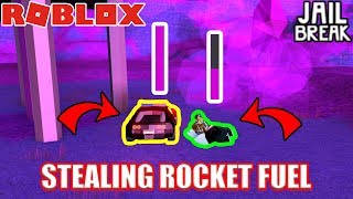 STEAL Other Players ROCKET FUEL  Roblox Jailbreak MythBusters [upl. by Eirena]