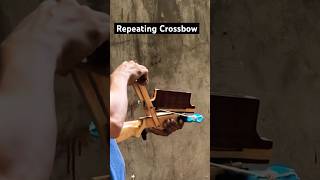 Repeating Crossbow shorts repeating survivalbow outdoorsurvival archery bushcraftsurvival [upl. by Liva]