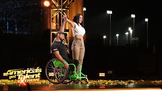 Nikki Bella Chats About Her FIRST Golden Buzzer  AGT Extreme 2022 [upl. by Trovillion864]