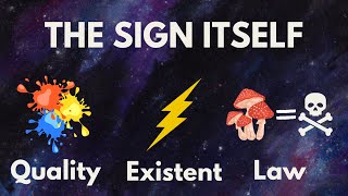 The Basics of Semiotics 3 Qualisign Sinsign Legisign [upl. by Savage278]